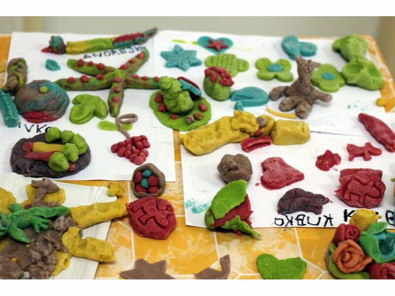 Modelling of organic plasticine