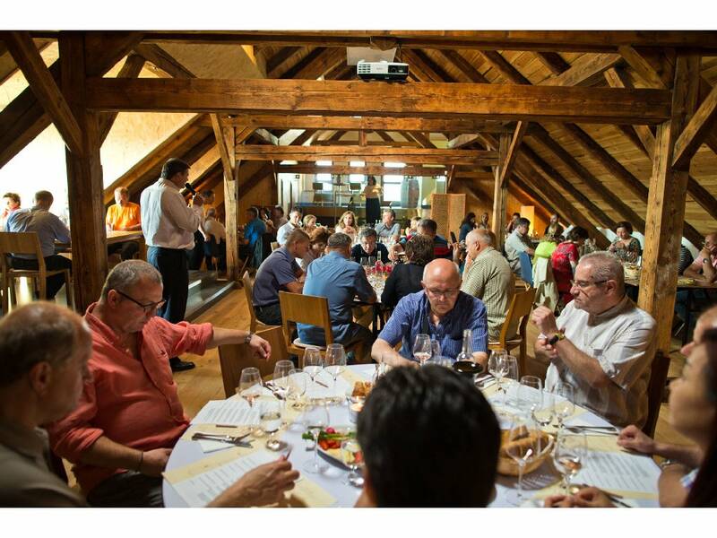 Mr. Ladislav Šebo presenting our wines