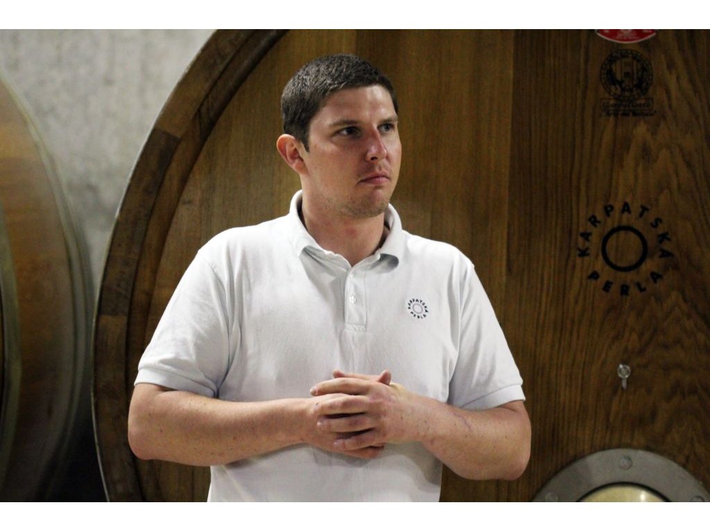 Our new winemaker Tomas Dilong