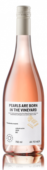 Frankovka modrá rosé, BIO,